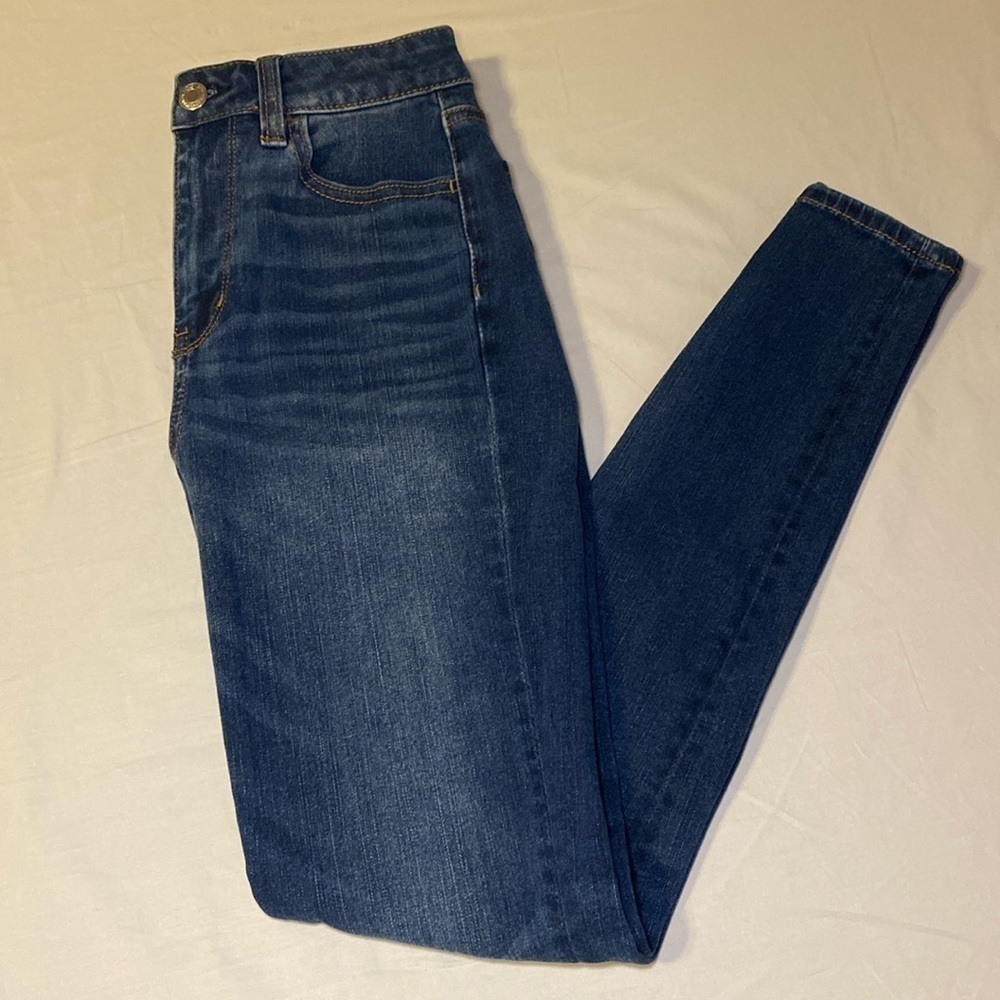 American Eagle Outfitters Womens Super HiRise Jegging Size 0 Regular NWOT